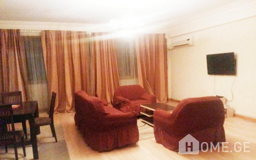 For Rent, 3 Room, New building, Tbilisi, saburtalo