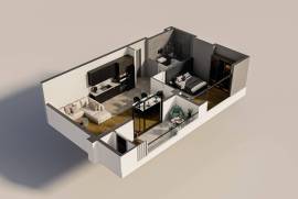 Apartment for sale, 2 Room, Under construction, Tbilisi, saburtalo