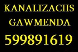 SANTEQNIKI TBILISSHI KANALIZACIIS GAWMENDA-599-89-16-19