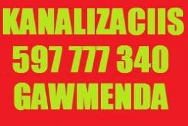 KANALIZACIIS GAWMENDA 597777340 SWRAFI MOMSAXUREBA